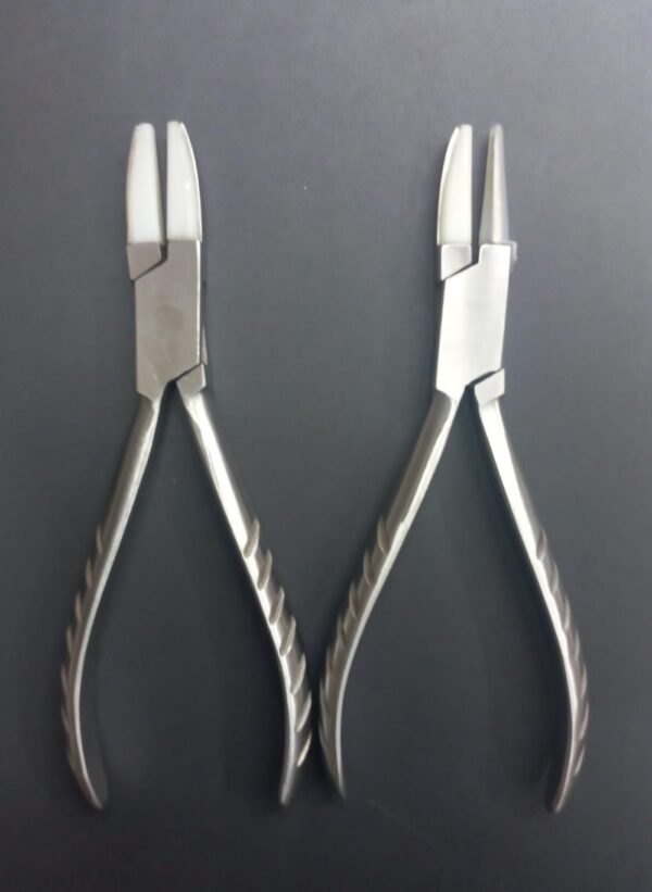 nose plier with plastic one and two sides